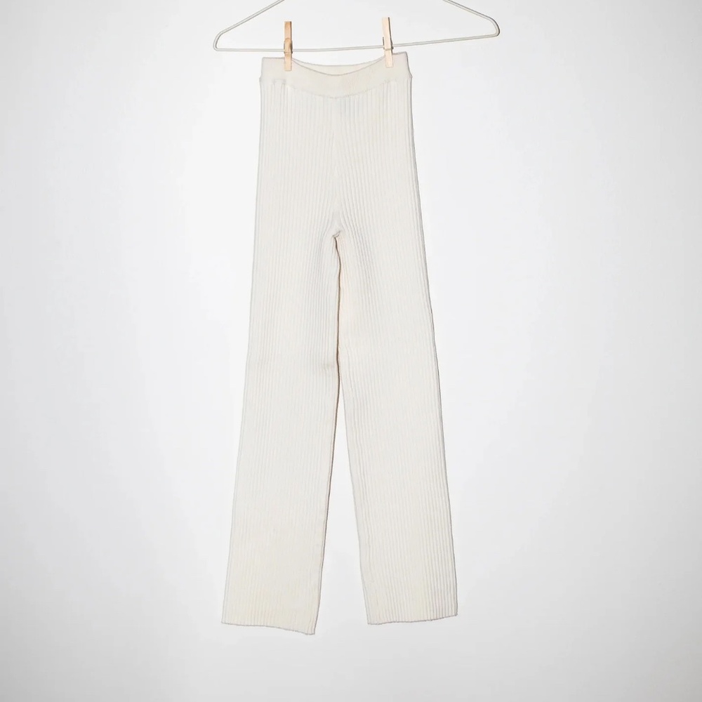 Giu Giu Nonna X Long Pant Ivory Small NWT